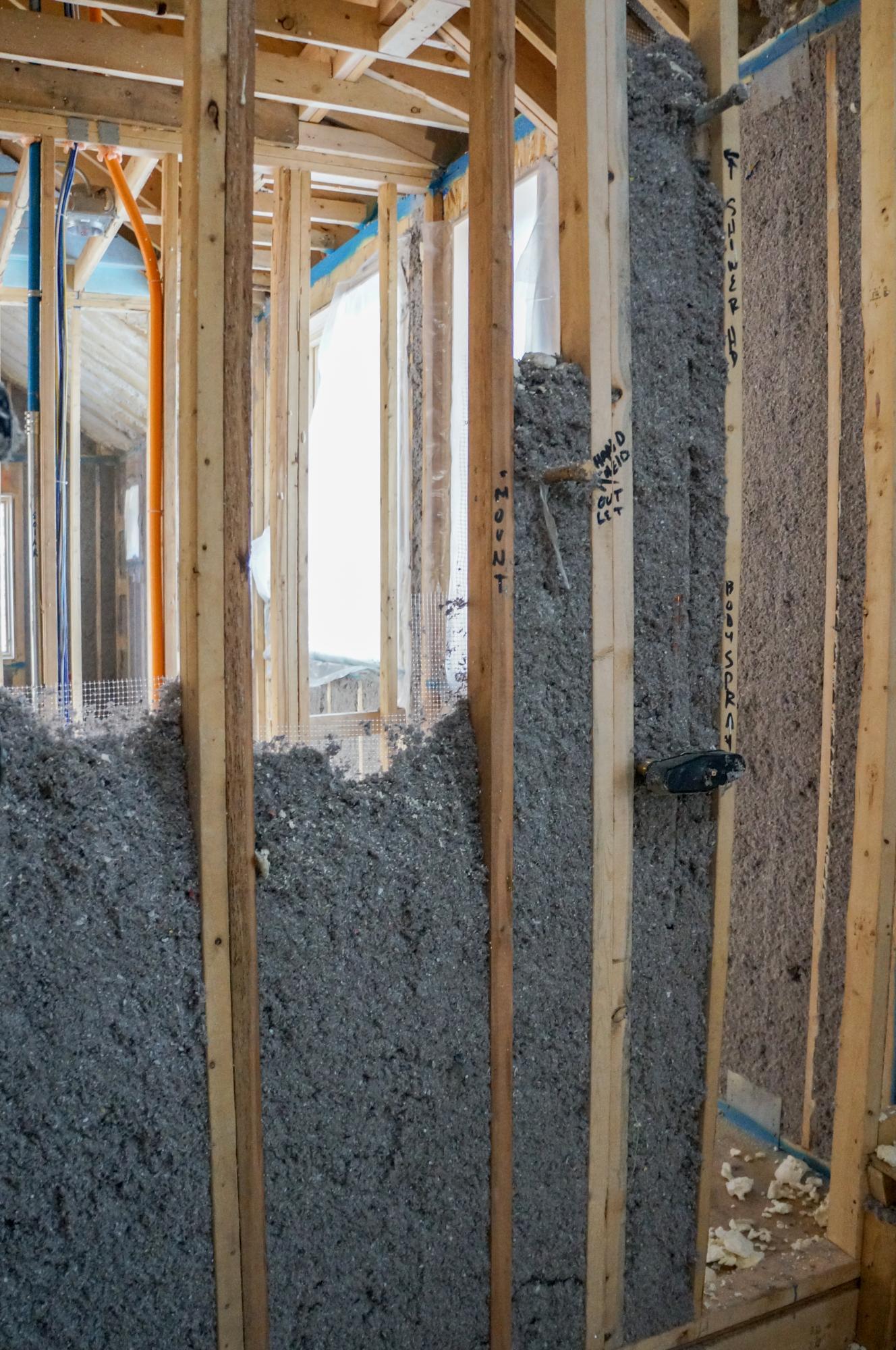 Drywall Stage in "Modern Farm House" EcoSmart Home