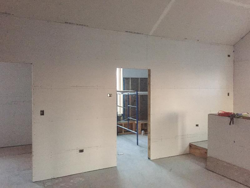 Drywall Stage in "Modern Farm House" EcoSmart Home