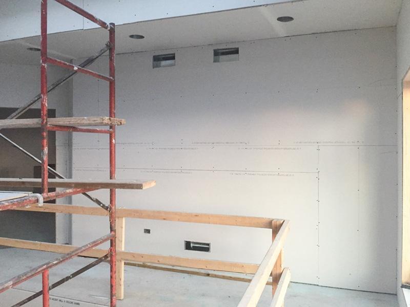 Drywall Stage in "Modern Farm House" EcoSmart Home