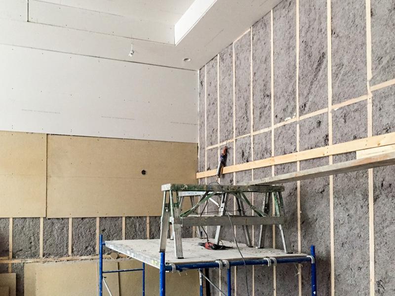 Drywall Stage in "Modern Farm House" EcoSmart Home