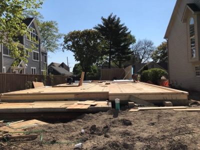 Framing And Window Installation Stage - Addison IV Eco-Smart Model Home 00003.