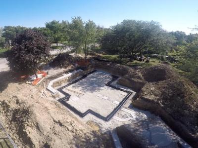 DJK Modern Farm House Eco-Smart Home Footings & Foundation 1