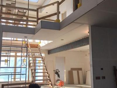 DJK %22Modern Farm House%22 Eco-Smart Home Drywall Stage 13